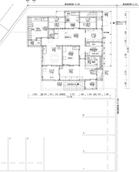 動物病院 基本設計 平面図